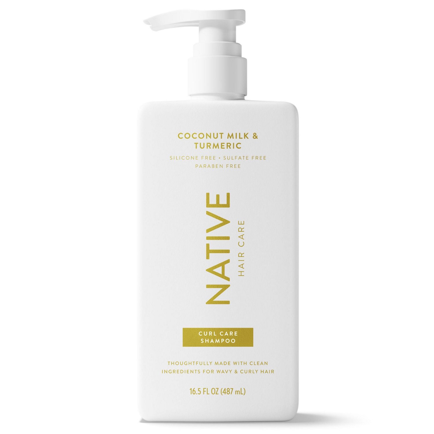 Native Coconut Milk & Turmeric Curl Care Shampoo, 16.5 OZ