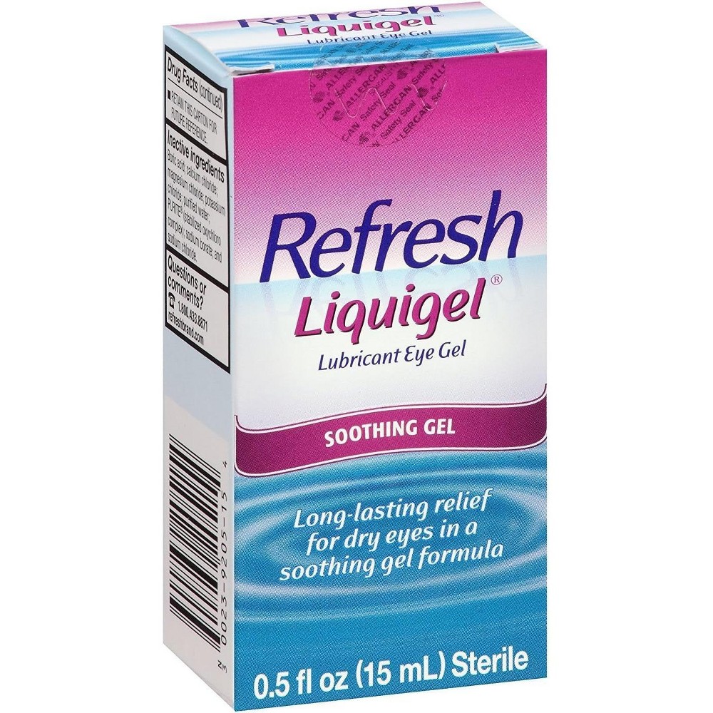Refresh Liquigel Lubricant Eye Drops Soothing Gel - 0.5 Fl Oz