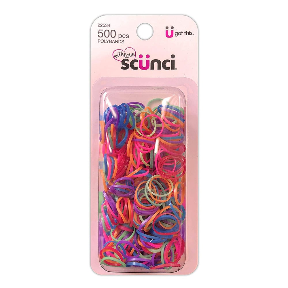 Scunci Girl No Damage Hair Bands - 500 PCS