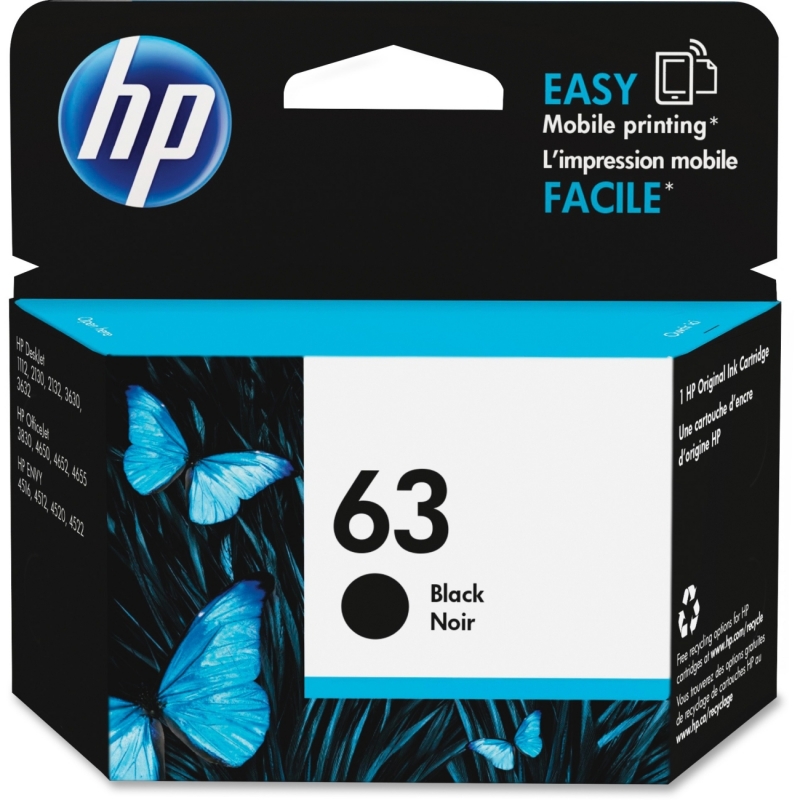 HP F6U62AN 140 63 Black Original Ink Cartridge