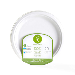 Repurpose Plates, Heavy Duty, 9 Inch