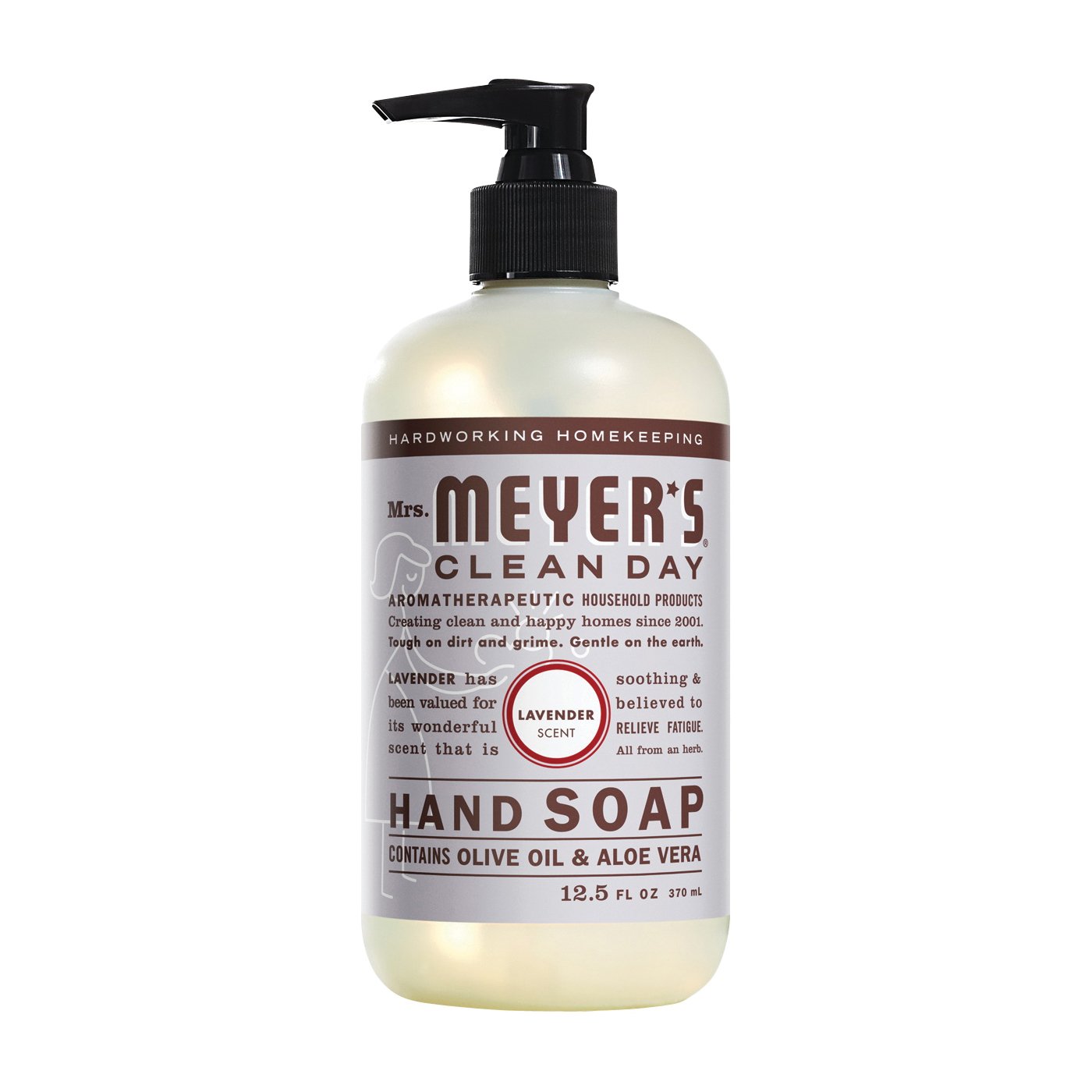 Mrs. Meyer's Liquid Hand Soap, Lavender Scent, 12.5 Fl Oz (370 Ml) – Clean Day