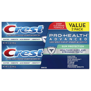Crest Toothpaste, Advanced, Gum Protection, Value 2 Pack