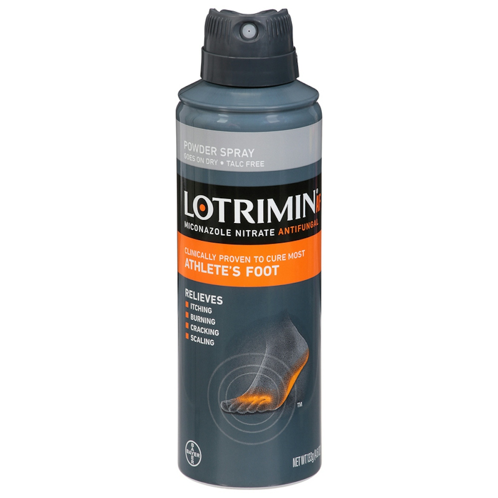 Lotrimin Powder Spray, Miconazole Nitrate Antifungal, Athlete's Foot
