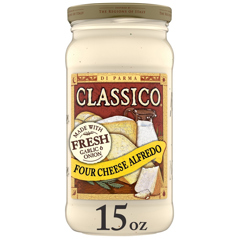 Classico Four Cheese Alfredo Pasta Sauce - 15oz