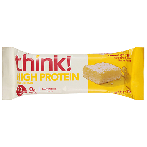 Think! Protein Bar, High Protein, Lemon Delight 2.1 Oz