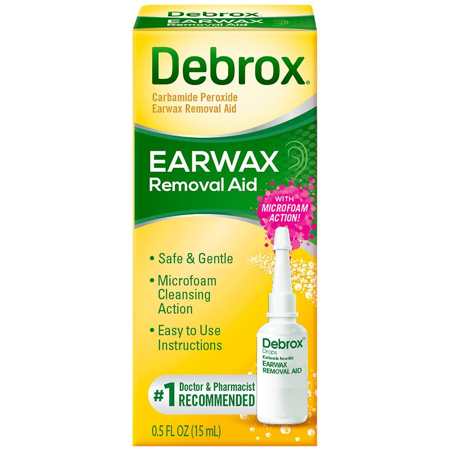 Debrox Drops Earwax Removal Aid -- 0.5 Fl Oz