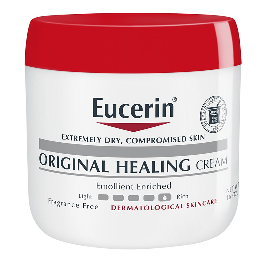 Eucerin Original Healing Cream, Fragrance Free Body Cream For Dry Skin