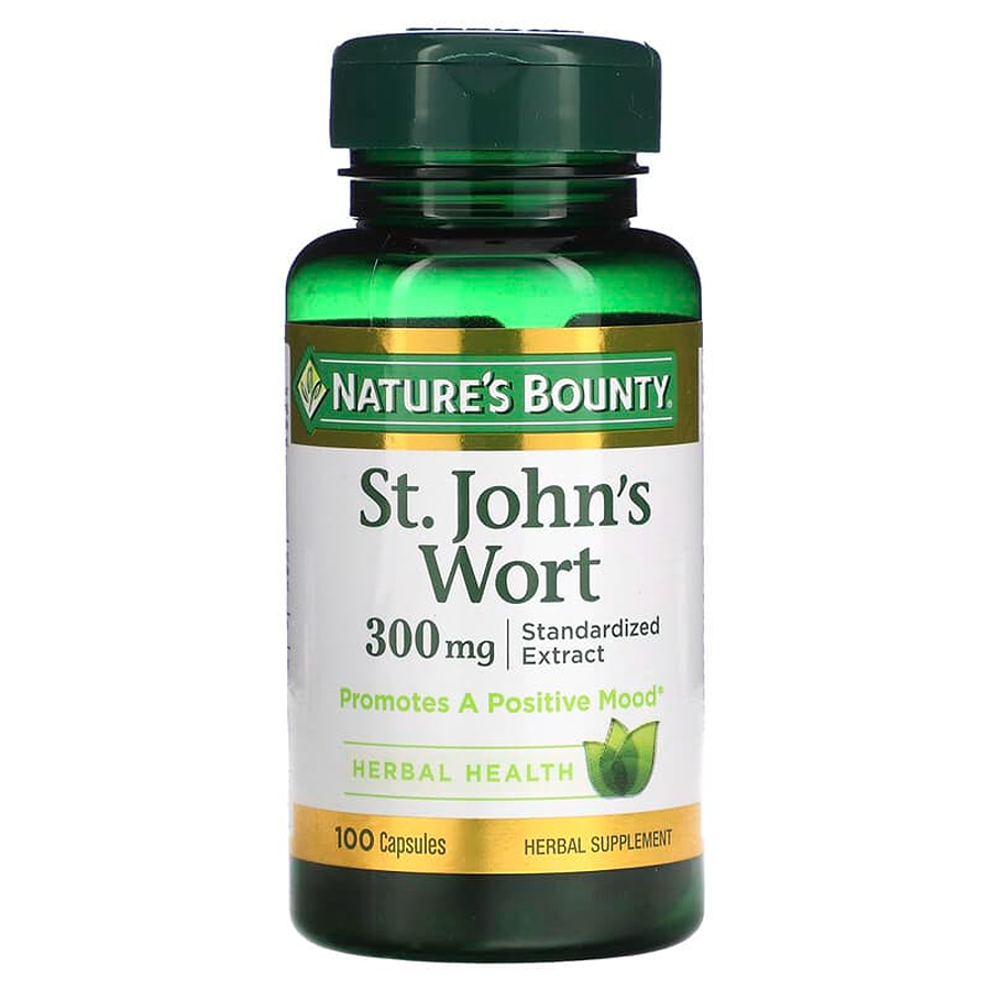 Nature's Bounty St. Johns Wort Extract 300 Mg Capsules