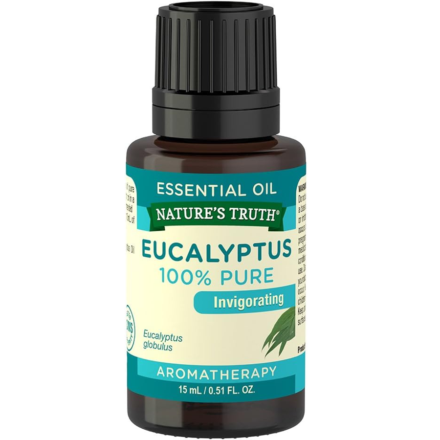 Nature's Truth Pure Essential Oil, Aromatherapy, Eucalyptus 0.51 Fl Oz