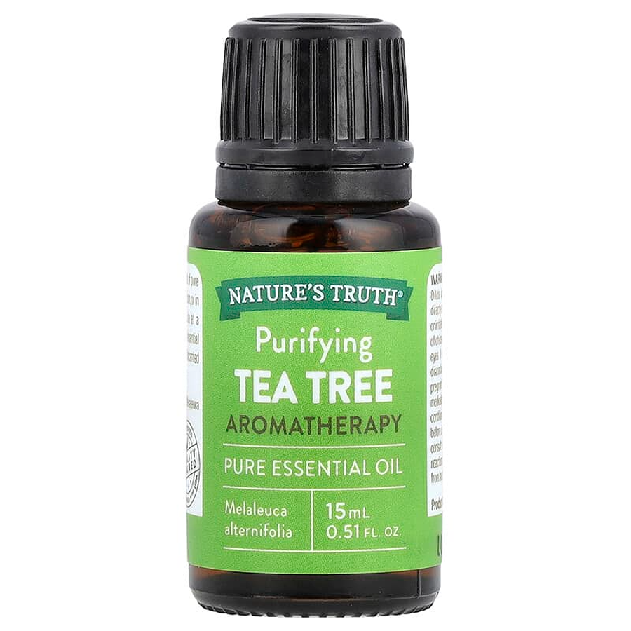 Nature's Truth Pure Essential Oil, Aromatherapy, Tea Tree 0.51 Fl Oz