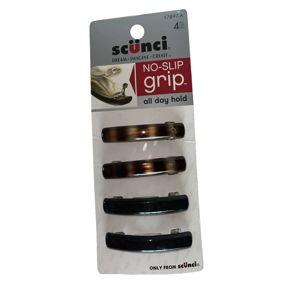 Scunci No Slip Grip All Day Hold Barrette