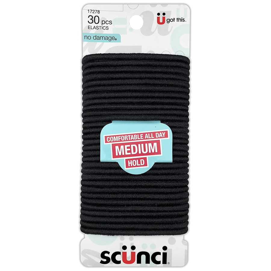 Scunci No Damage Medium Hold Elastics