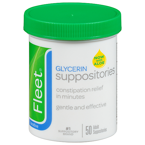 Fleet Laxative Glycerin Suppositories Gram Strength