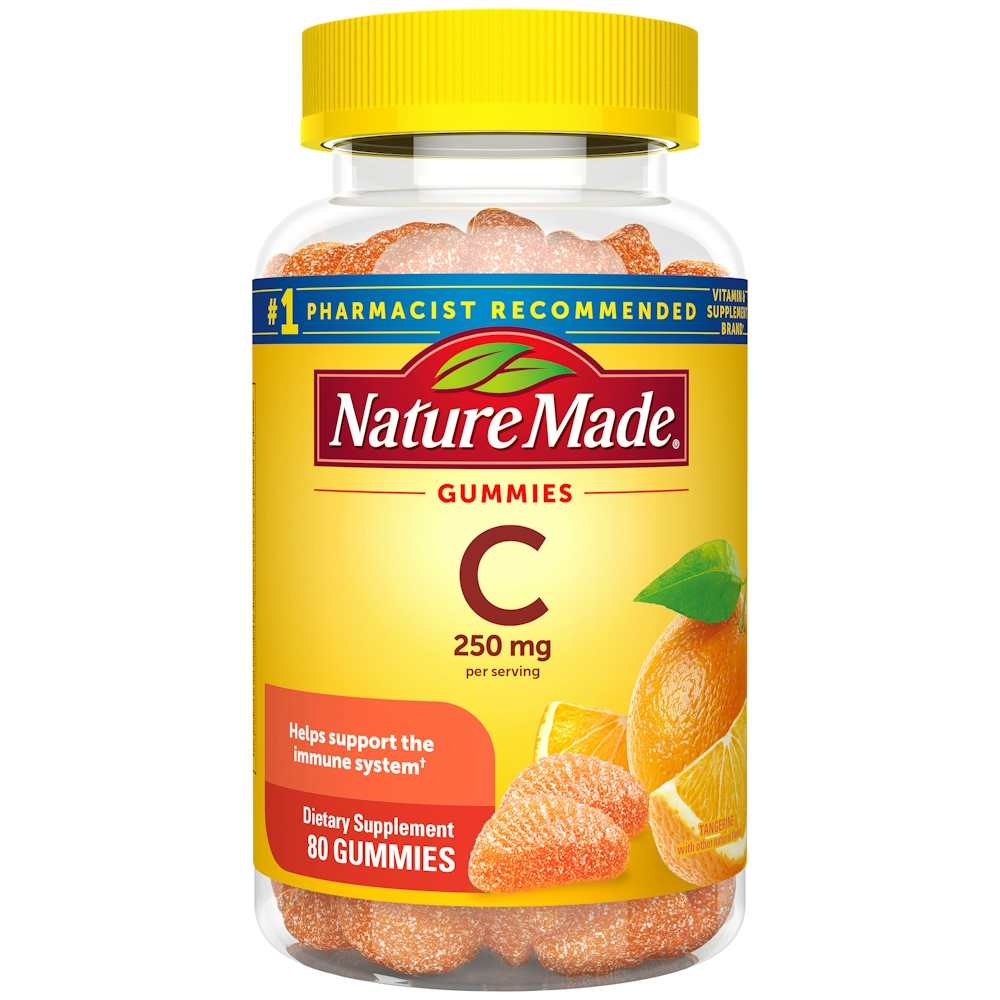 Nature Made Vitamin C 250 Mg Adult Gummies - Tangerine