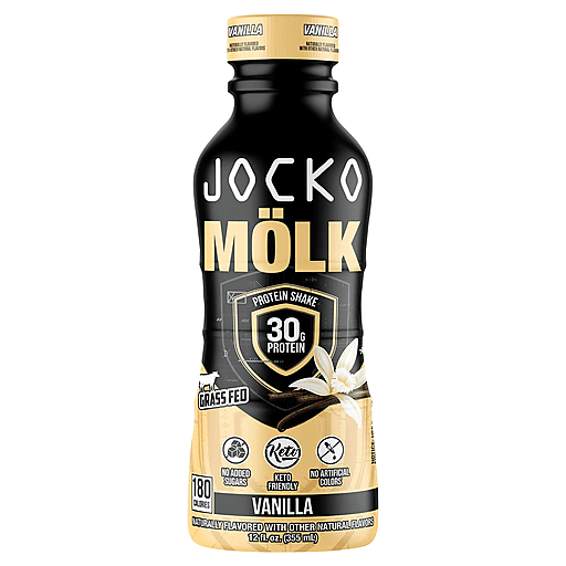 Jocko Protein Shake, Vanilla - 12 Fluid Ounce