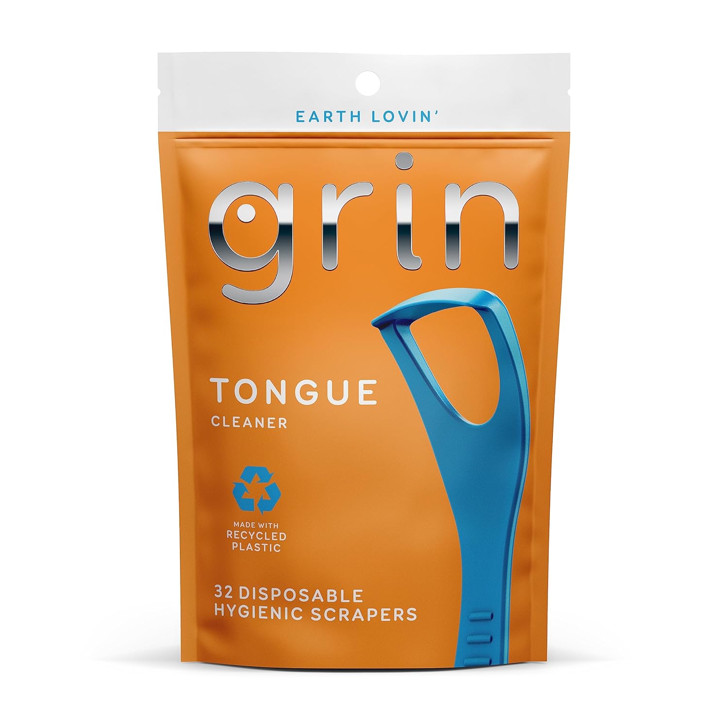 Grin Tongue Cleaner, Disposable, Hygienic Scrappers