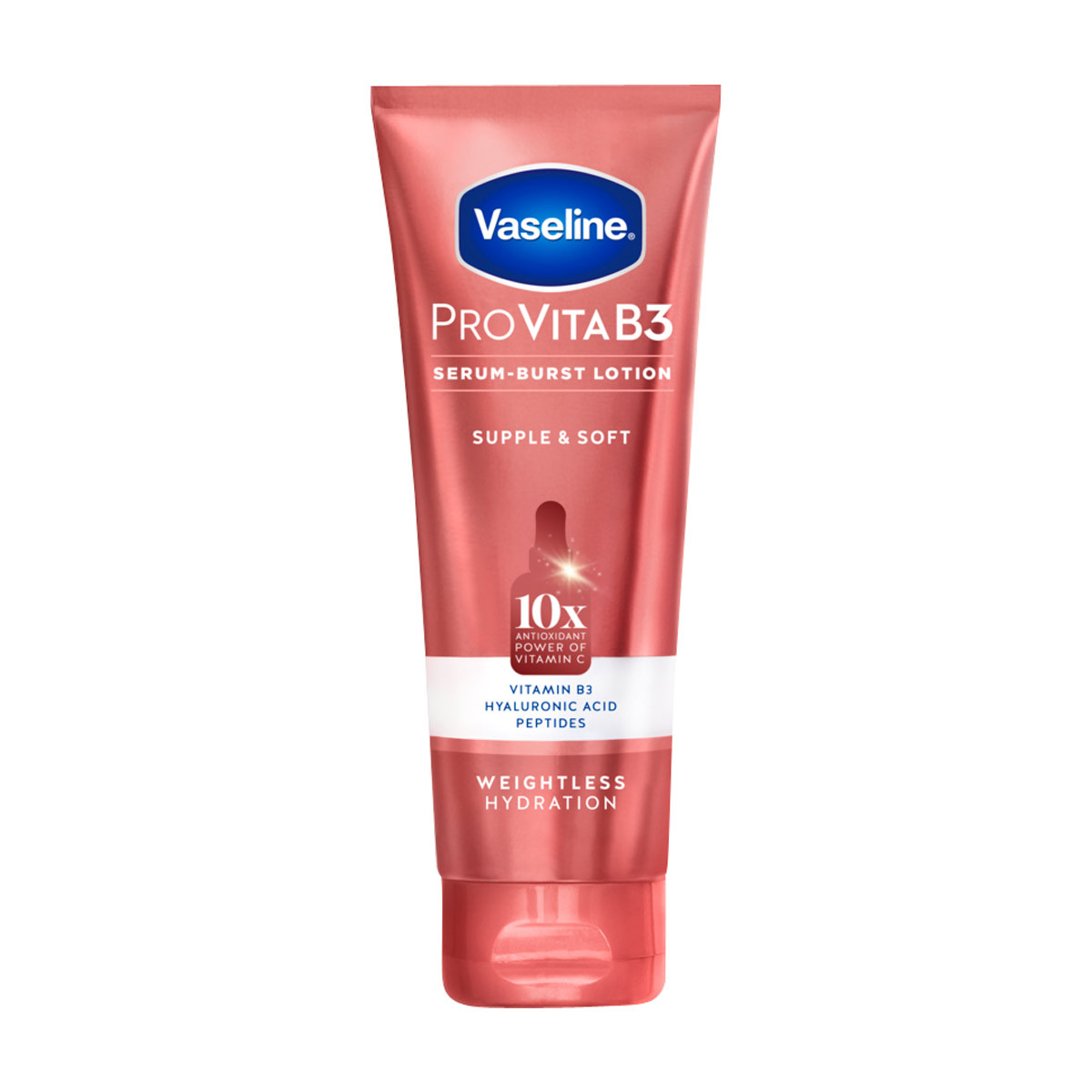 Vaseline Supple & Soft Pro VitaB3 Serum Burst Lotion, 7.5 Fl Oz