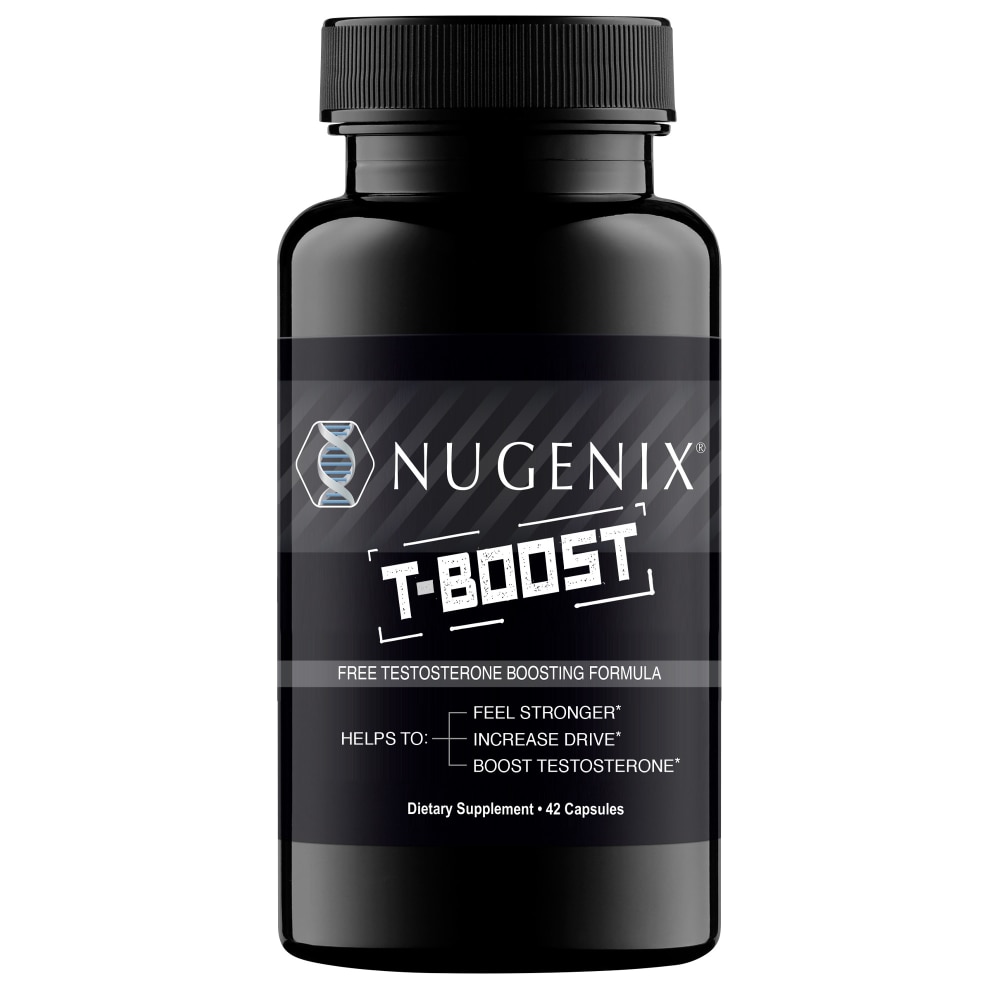 Nugenix T‑Booster Testosterone Supplement Capsules 42ct