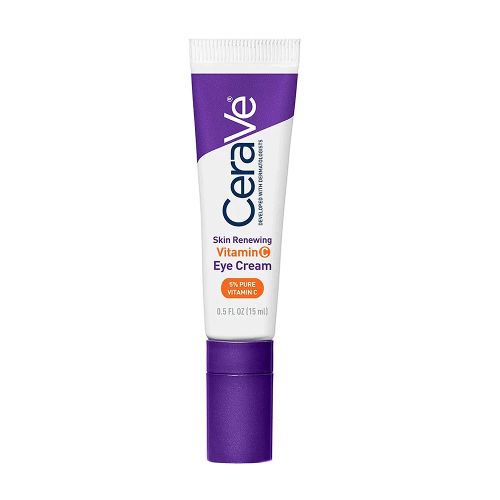 Cerave Skin Renewing Vitamin C Eye Cream For Dark Circles And Puffiness 0.5oz