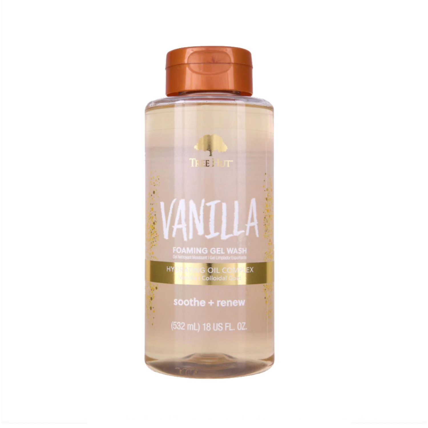 Tree Hut Vanilla Foaming Gel Body Wash - 18 Fl Oz