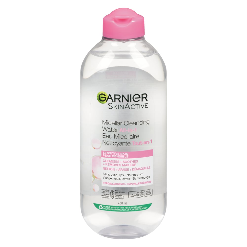 Garnier Skin Active Micellar Cleansing Water, All In 1 13.5 Fl Oz