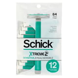 Schick Razors, Disposable, 2 Blades, Sensitive