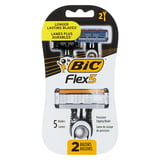 BiC Flex 5 Titanium Men's 5 Blade Disposable Razors