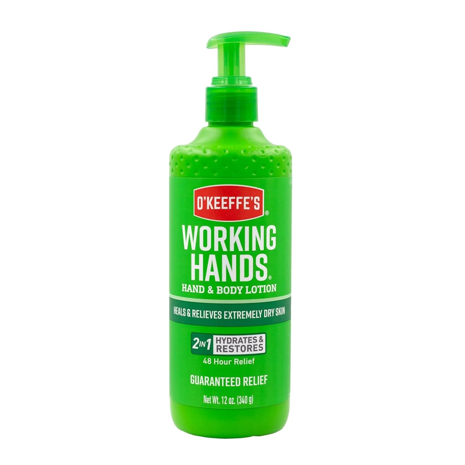 O'Keeffe's Working Hands Hand And Body Lotion, 12 Oz. Pump
