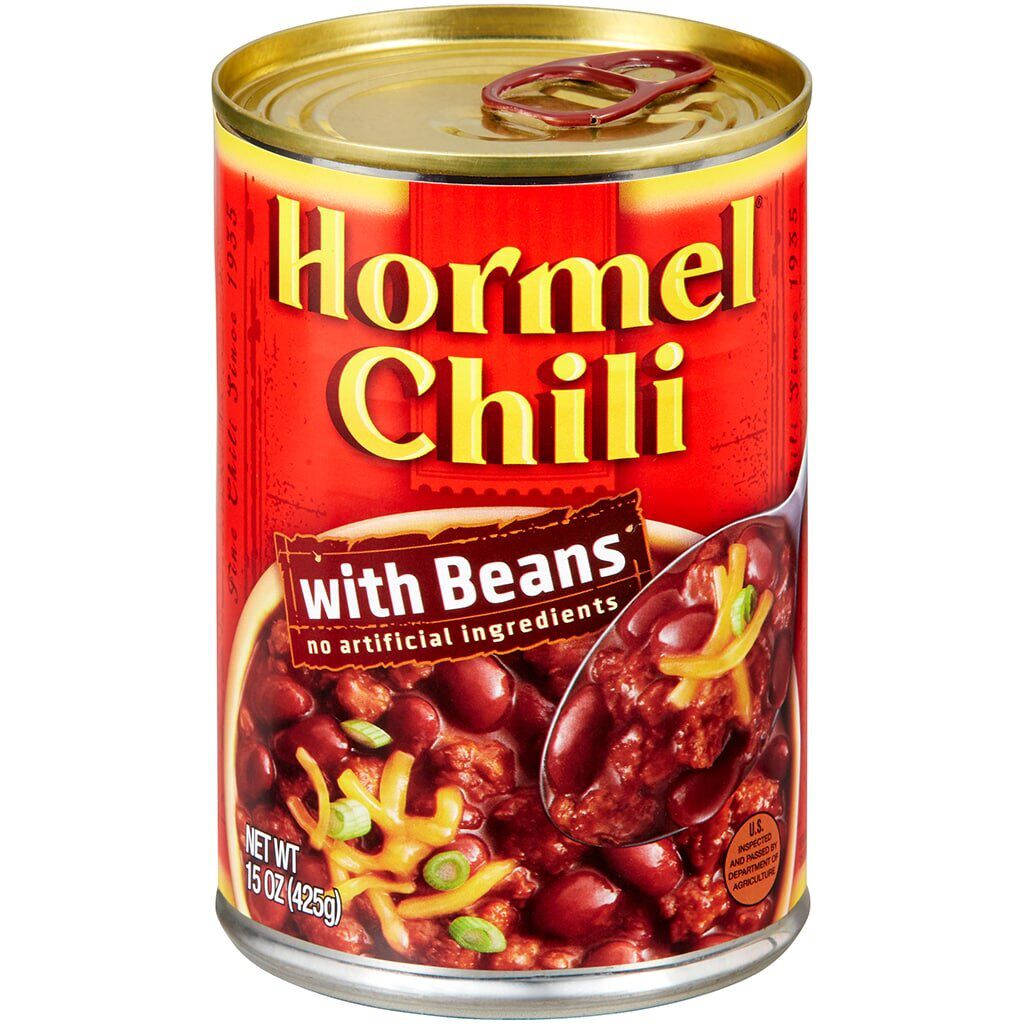 Hormel Chili With Beans 15oz Can