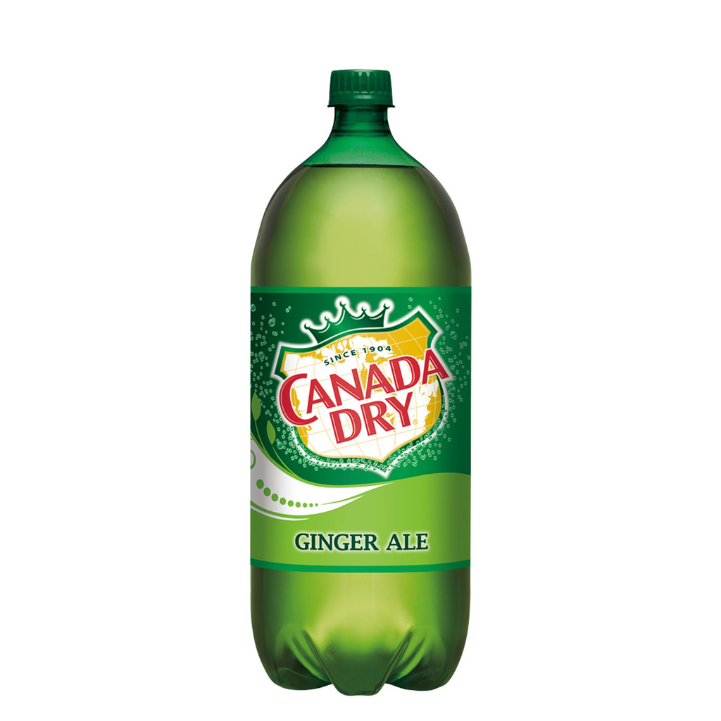 Canada Dry Soda Ginger Ale, 2 Liter Bottle