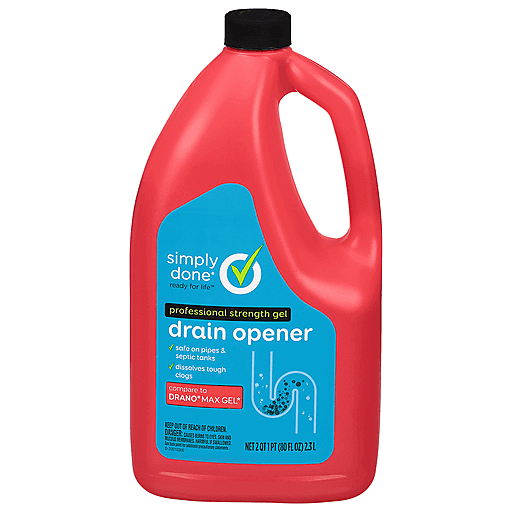 Simply Done Professional Strength Drain Opener Gel 80oz