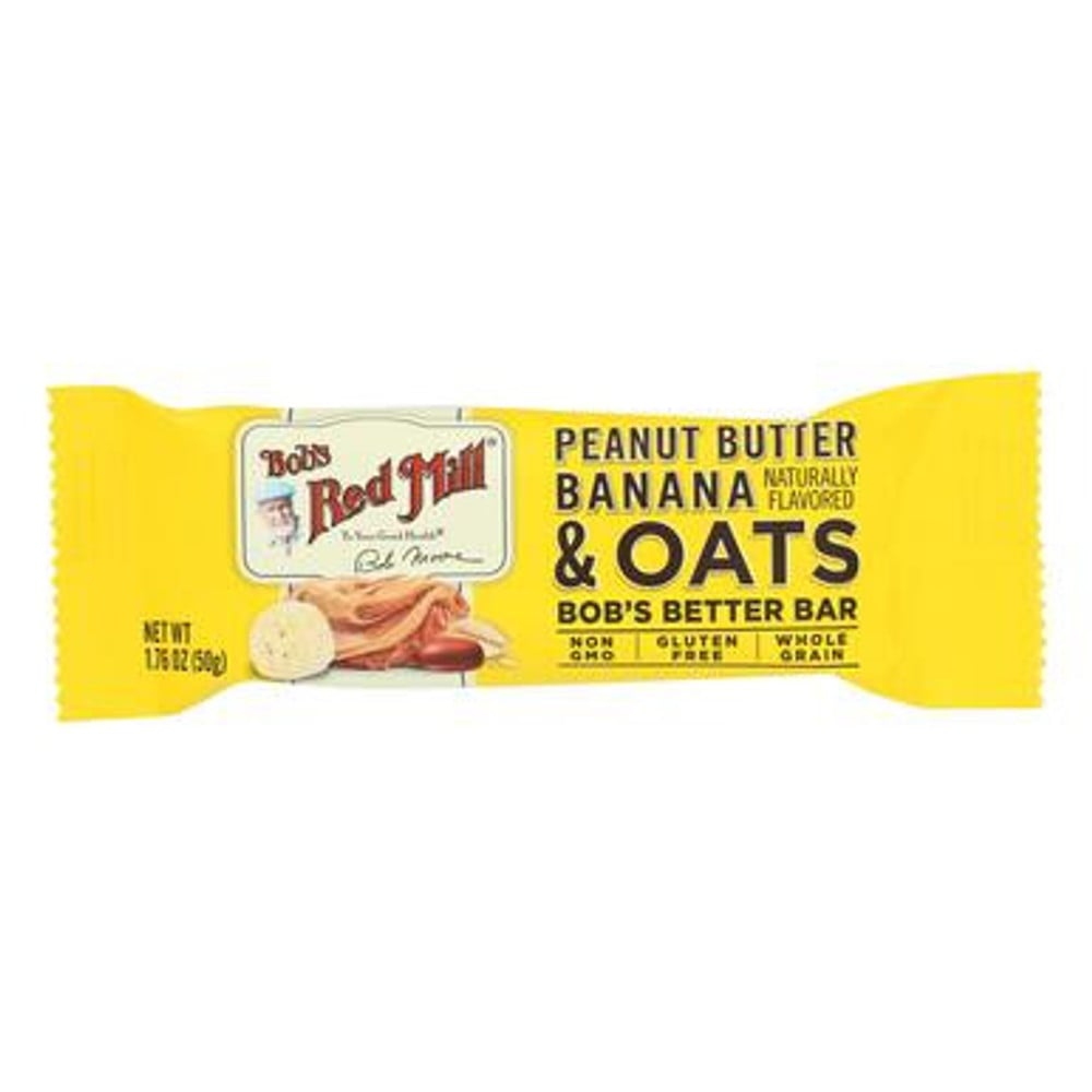 Bob's Red Mill Peanut Butter Banana & Oats Bar 1.76 Oz Wrapper