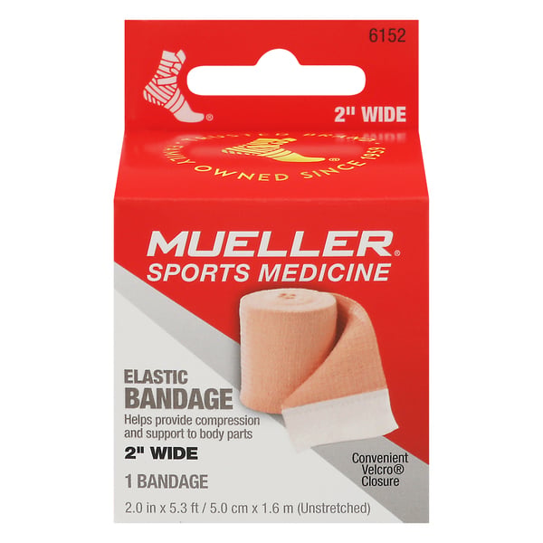 Mueller Bandage, Elastic, 2 Inch Wide