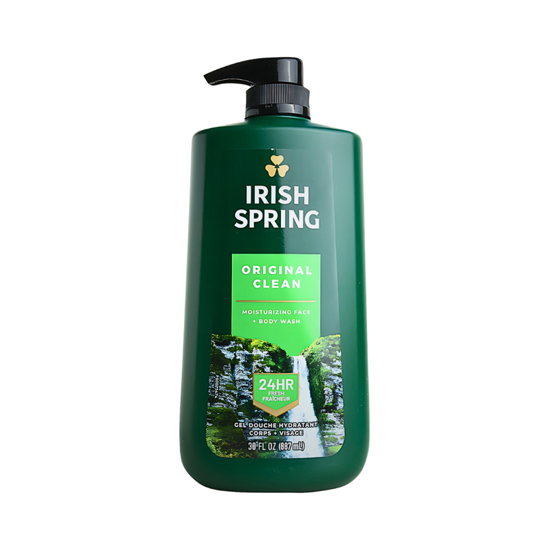 Irish Spring Original Clean Body Wash For Men, 30 Fl Oz