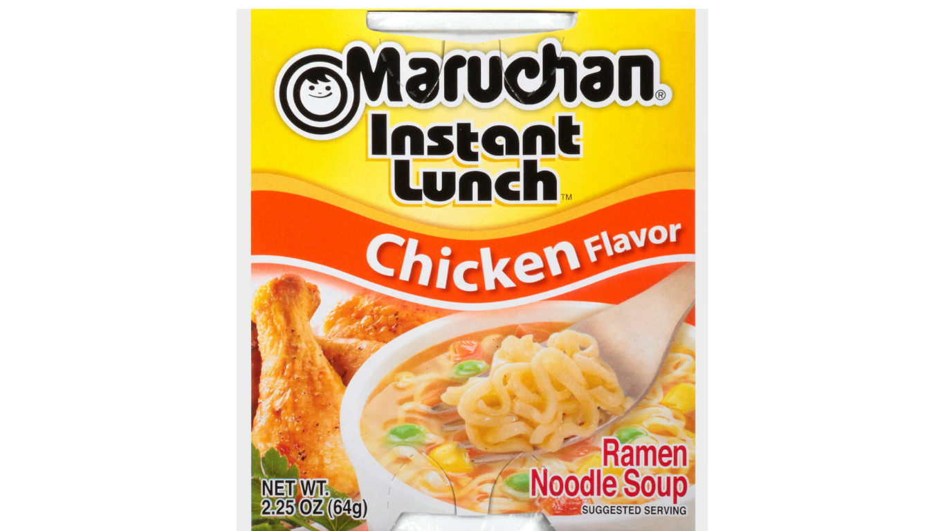 Maruchan Instant Lunch Chicken Flavor Ramen Noodle Soup Cup