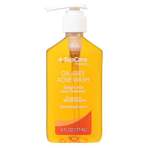 TopCare Oil Free Acne Wash, 6 fl oz