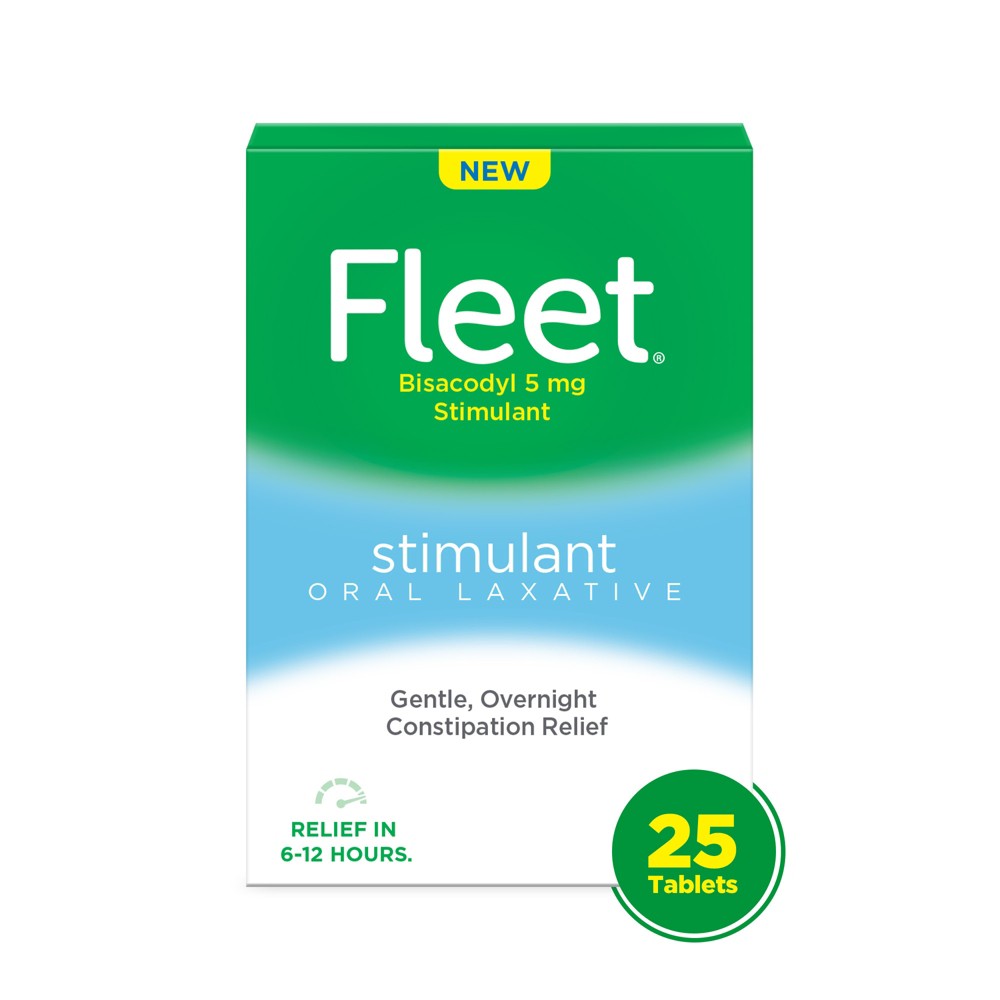 Fleet Stimulant Oral Laxative Tablets - 25ct