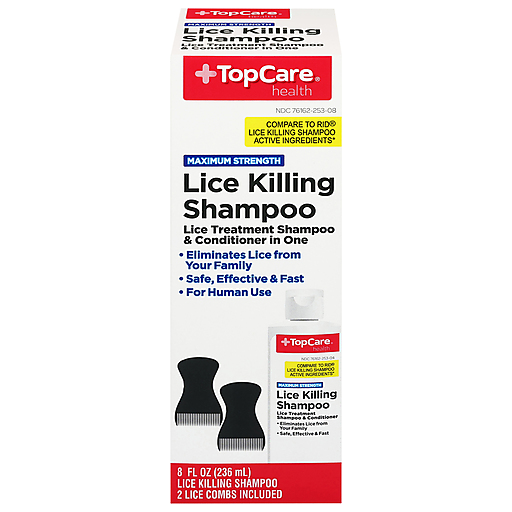 TopCare Lice Killing Shampoo, 8 fl oz