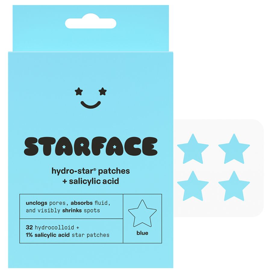 Starface Hydro-Stars + Salicylic Acid Star Patch - 32ct