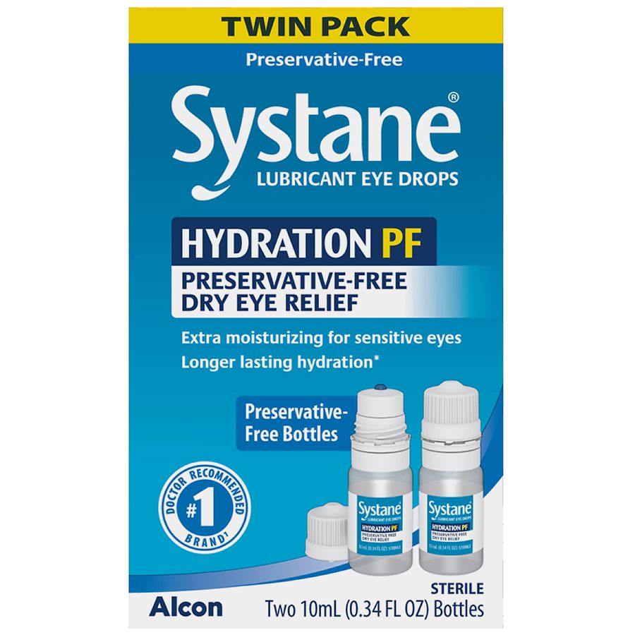 Systane Eye Drops, Lubricant, Hydration PF