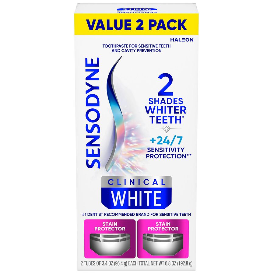 Sensodyne Clinical White Stain Protector Toothpaste