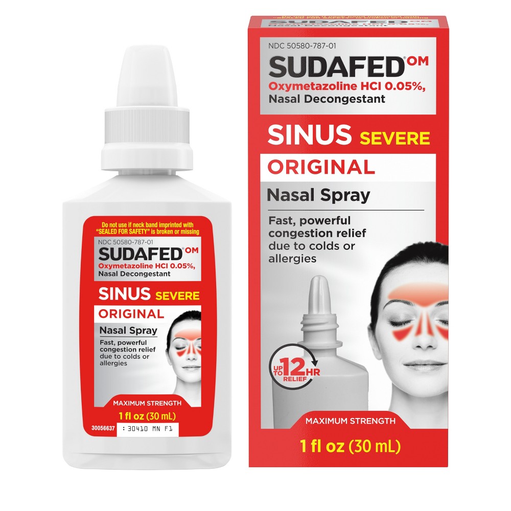 Sudafed Sinus Severe Nasal Spray - 1oz