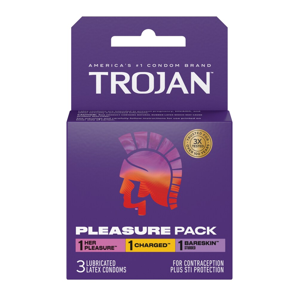 Trojan Condom Pleasure Pack