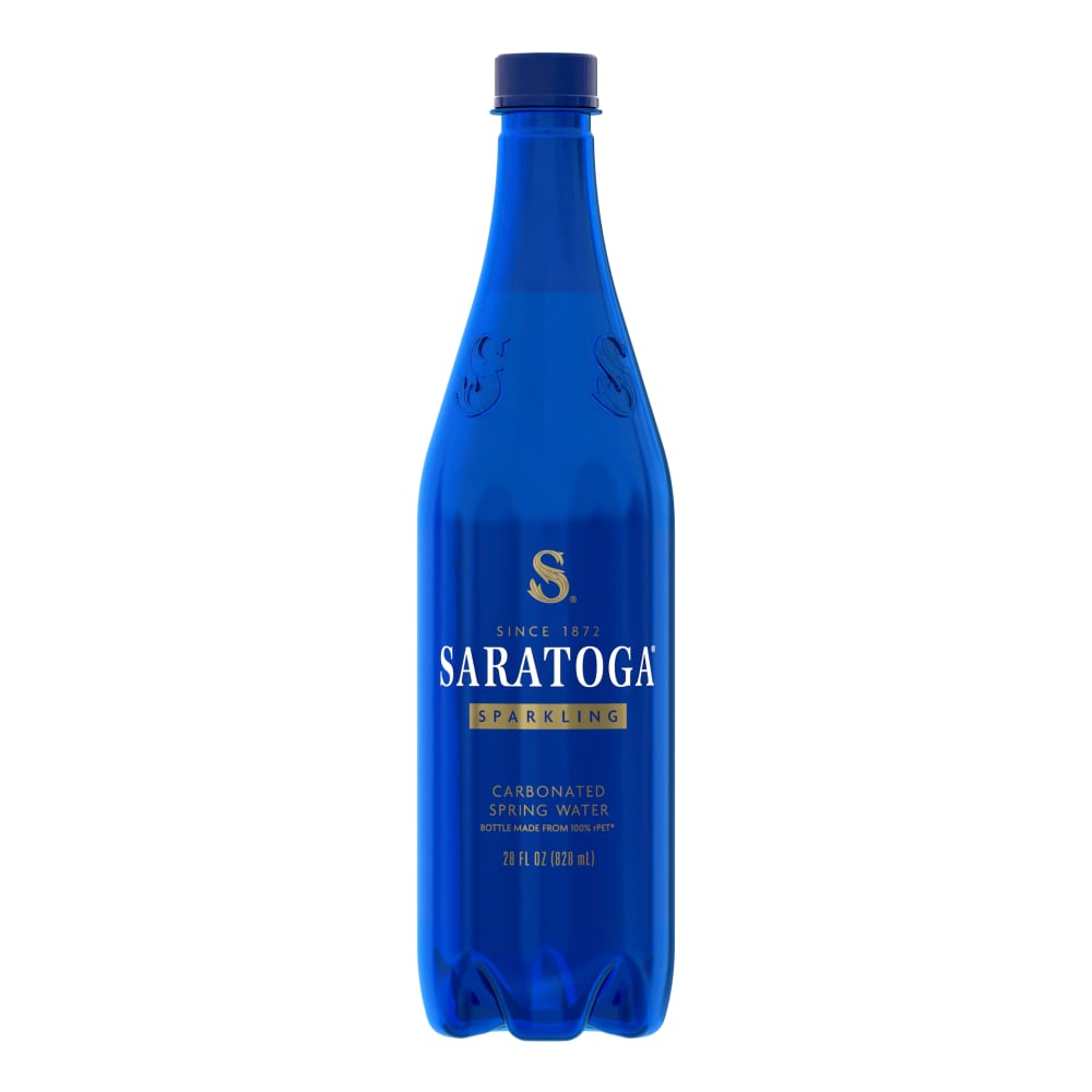Saratoga Sparkling Carbonated Spring Water, 28 Fl Oz