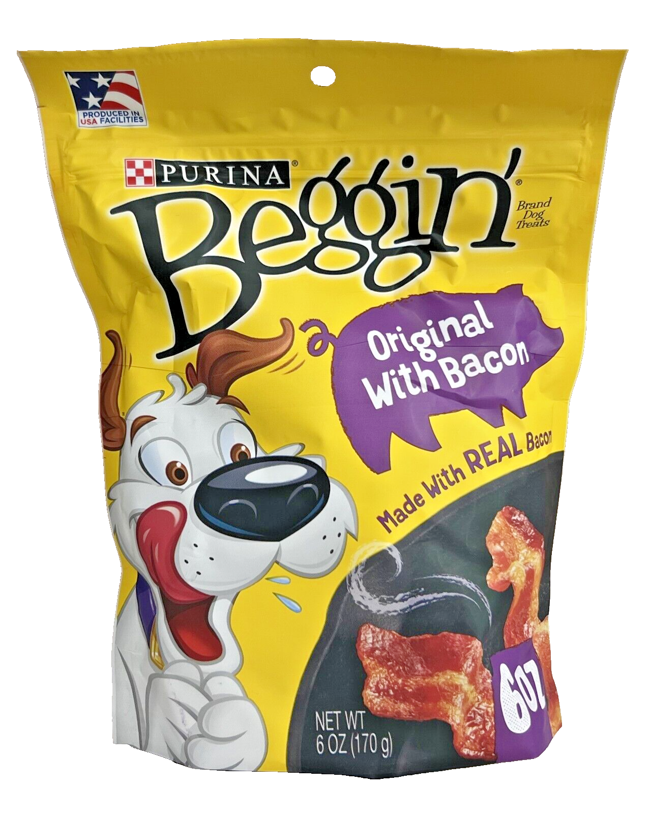 Beggin' Purina Strips Dog Treats, Original With Bacon Flavor