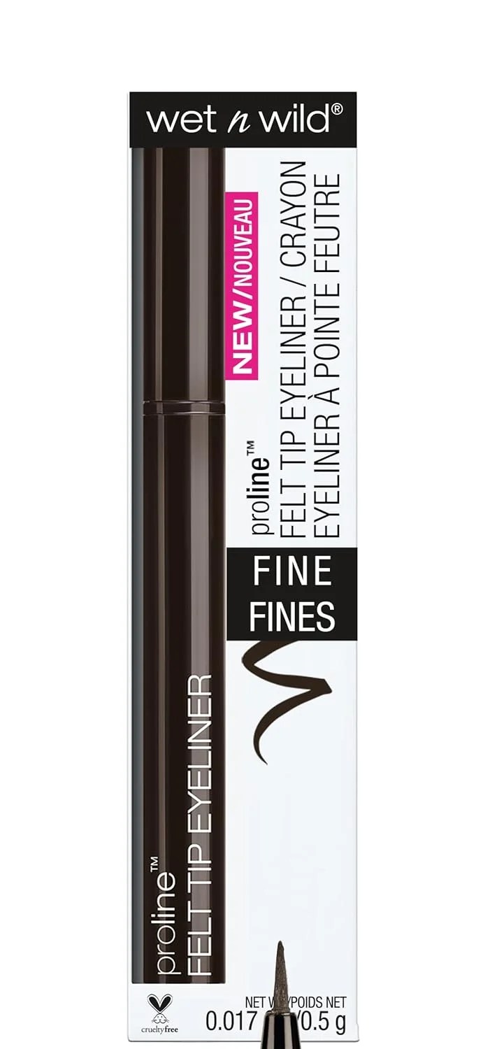 Wet n Wild Proline Felt Tip Eyeliner Dark Brown, .017z