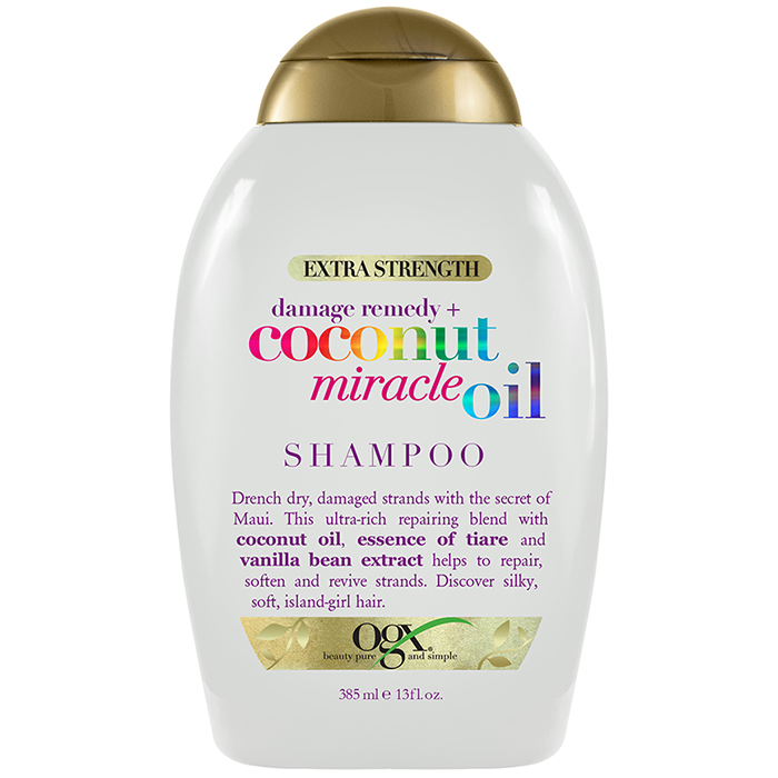 OGX Extra Strength Damage Remedy Coconut Miracle Oil Shampoo 13 Fl Oz