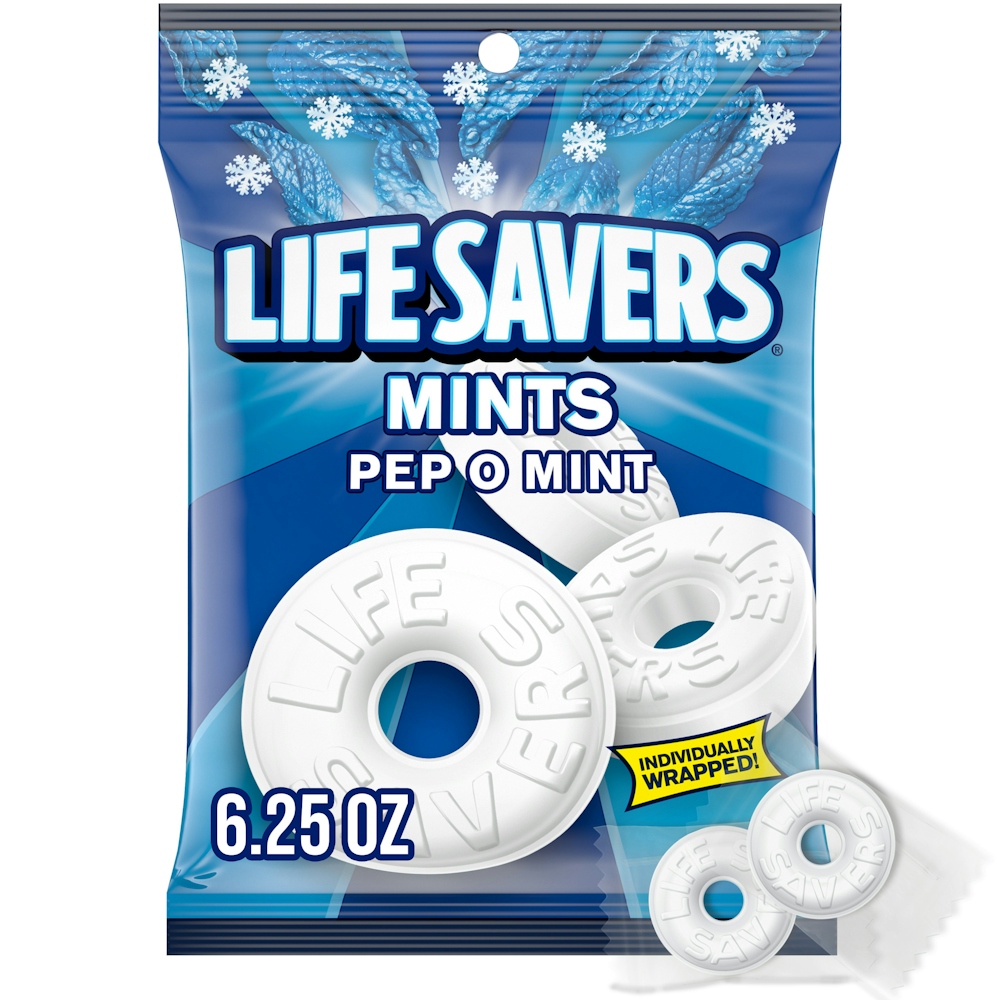 Life Savers Pep O Mint Breath Mints Hard Candy