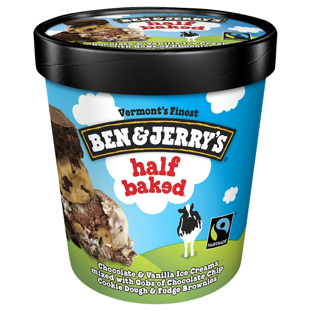 Ben & Jerry's Ice Cream, Half Baked 1 Pt